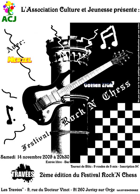 2ème Festival Rock’N Chess
